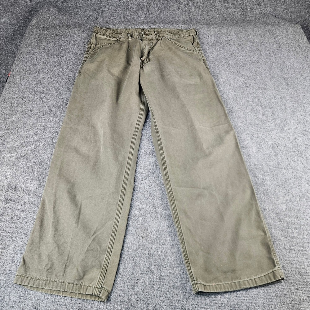 Big Bill FR Flame Resistant Work Pants Green CAT 2 9.8 ATPV 36x32 Made in Canada